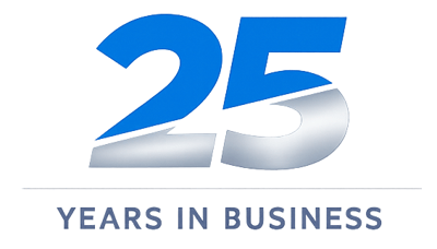 25 years in business